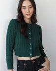 Valerie Cardigan - Pine