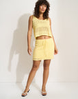 Willow Mini Skirt - Lemonade