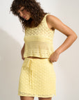 Willow Mini Skirt - Lemonade