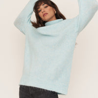 Lucy Turtleneck - Baby Blue