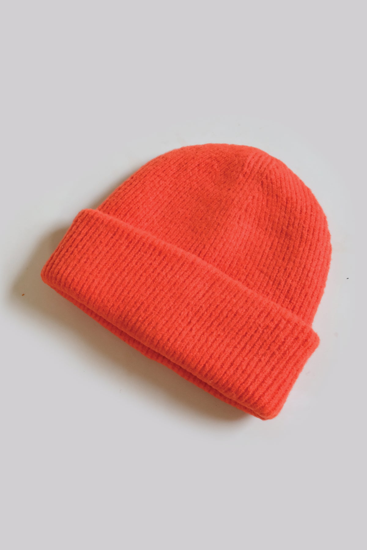 Beanie - Red Orange – Callahan Knitwear