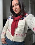 Victoria Cardigan - Creme