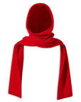 Hooded Scarf - Red
