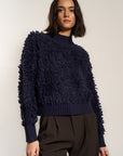 Amara Turtleneck - Navy
