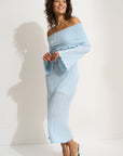 Aurora Maxi Dress - Baby Blue