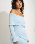 Aurora Maxi Dress - Baby Blue