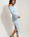Aurora Maxi Dress - Baby Blue