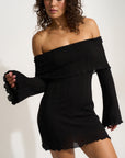 Aurora Mini Dress - Black