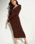 Asa Knit Maxi - Espresso