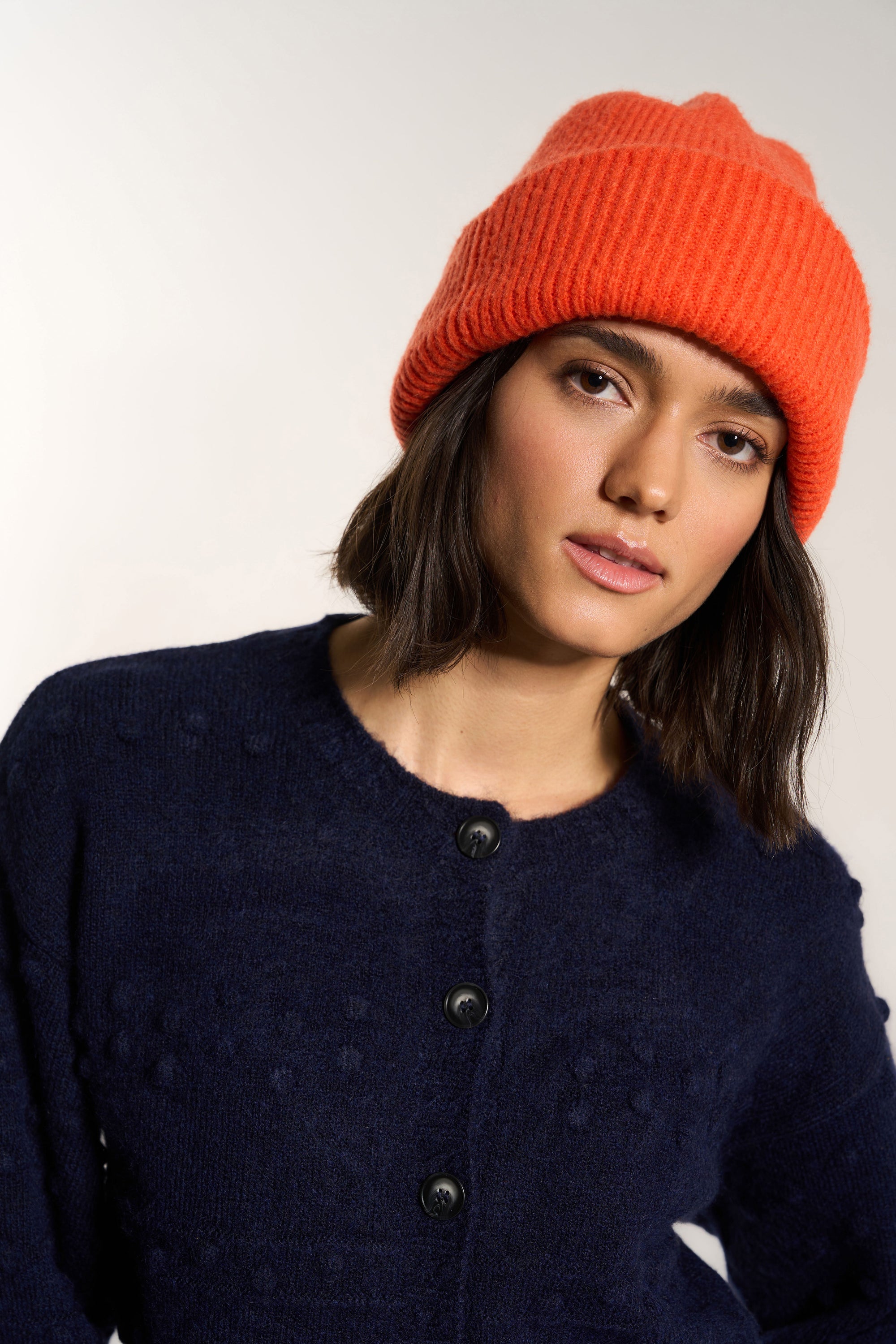 Beanie - Red Orange