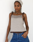 Beatriz Shoulder Tie Tank