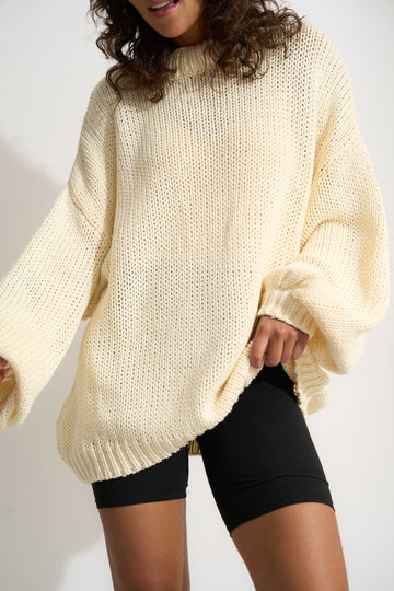 Bellamy Sweater - Swan