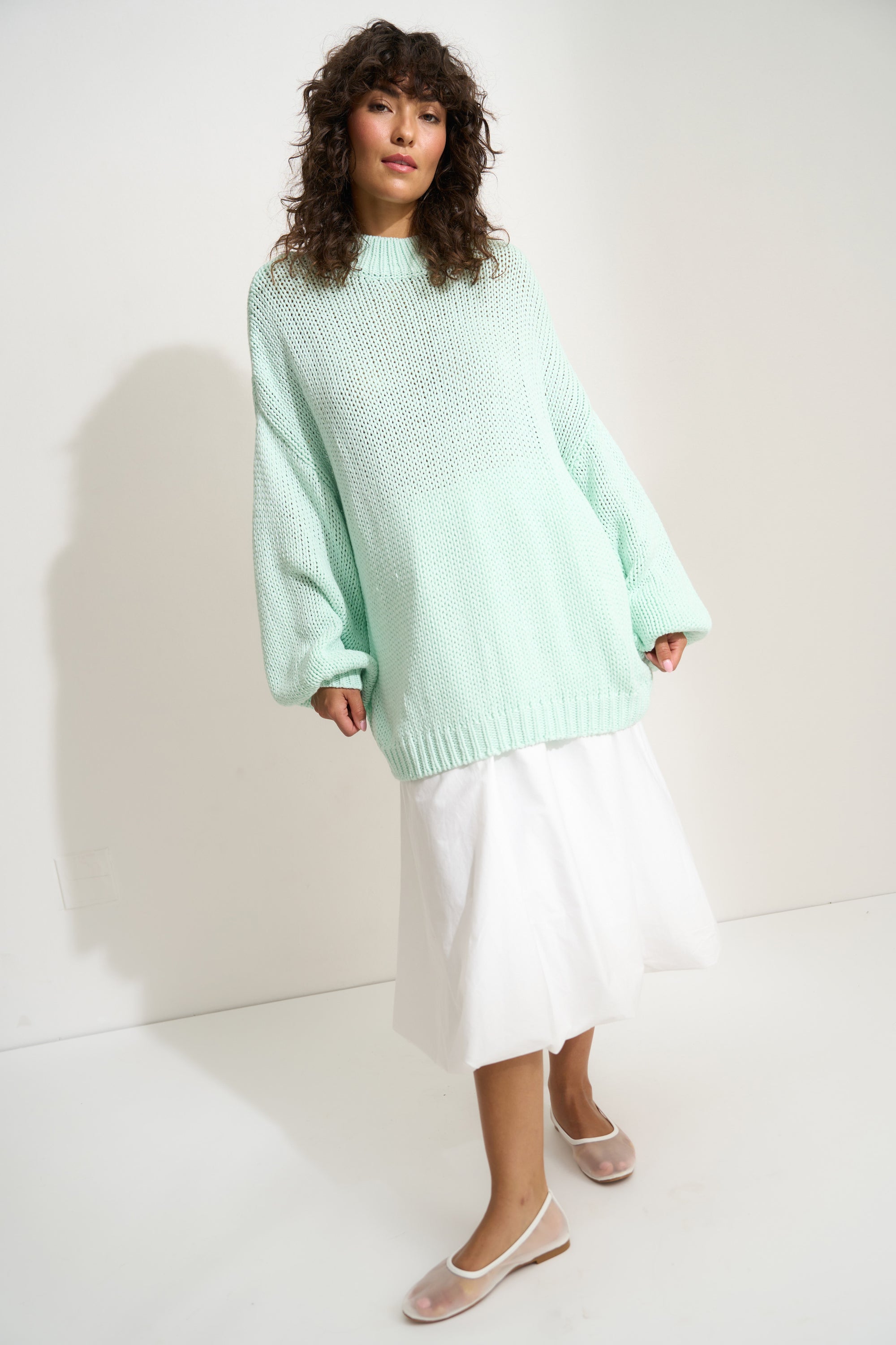 Bellamy Sweater - Seafoam