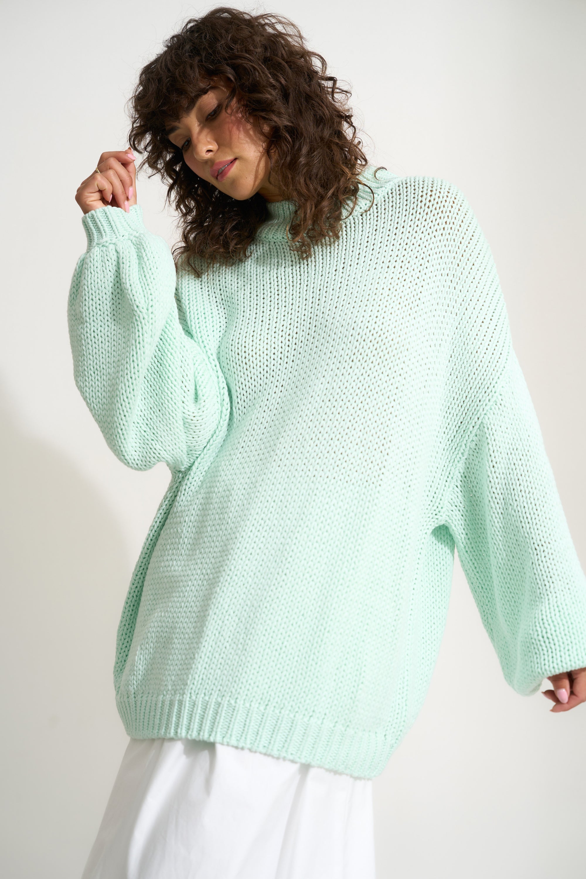 Bellamy Sweater - Seafoam