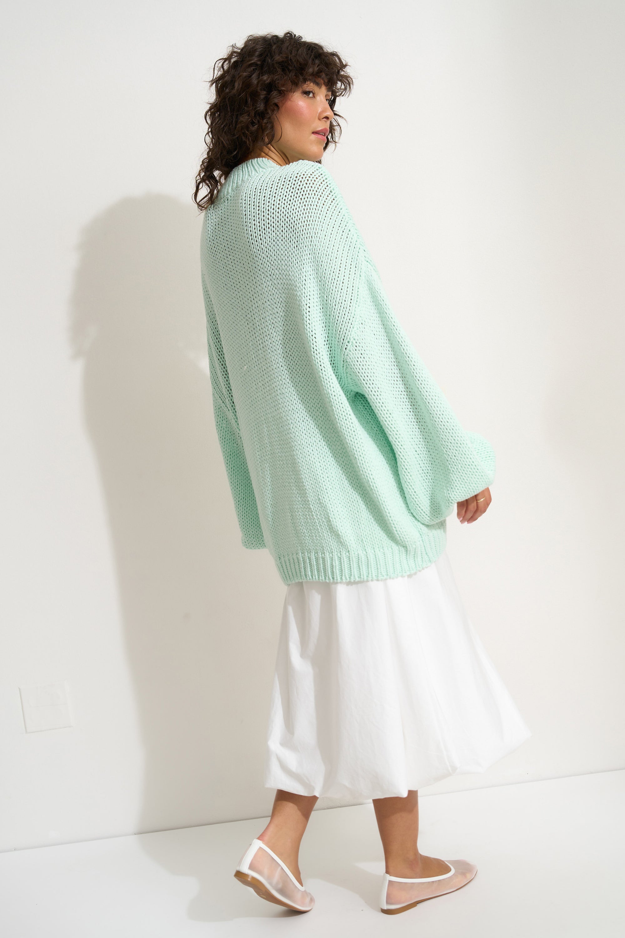 Bellamy Sweater - Seafoam
