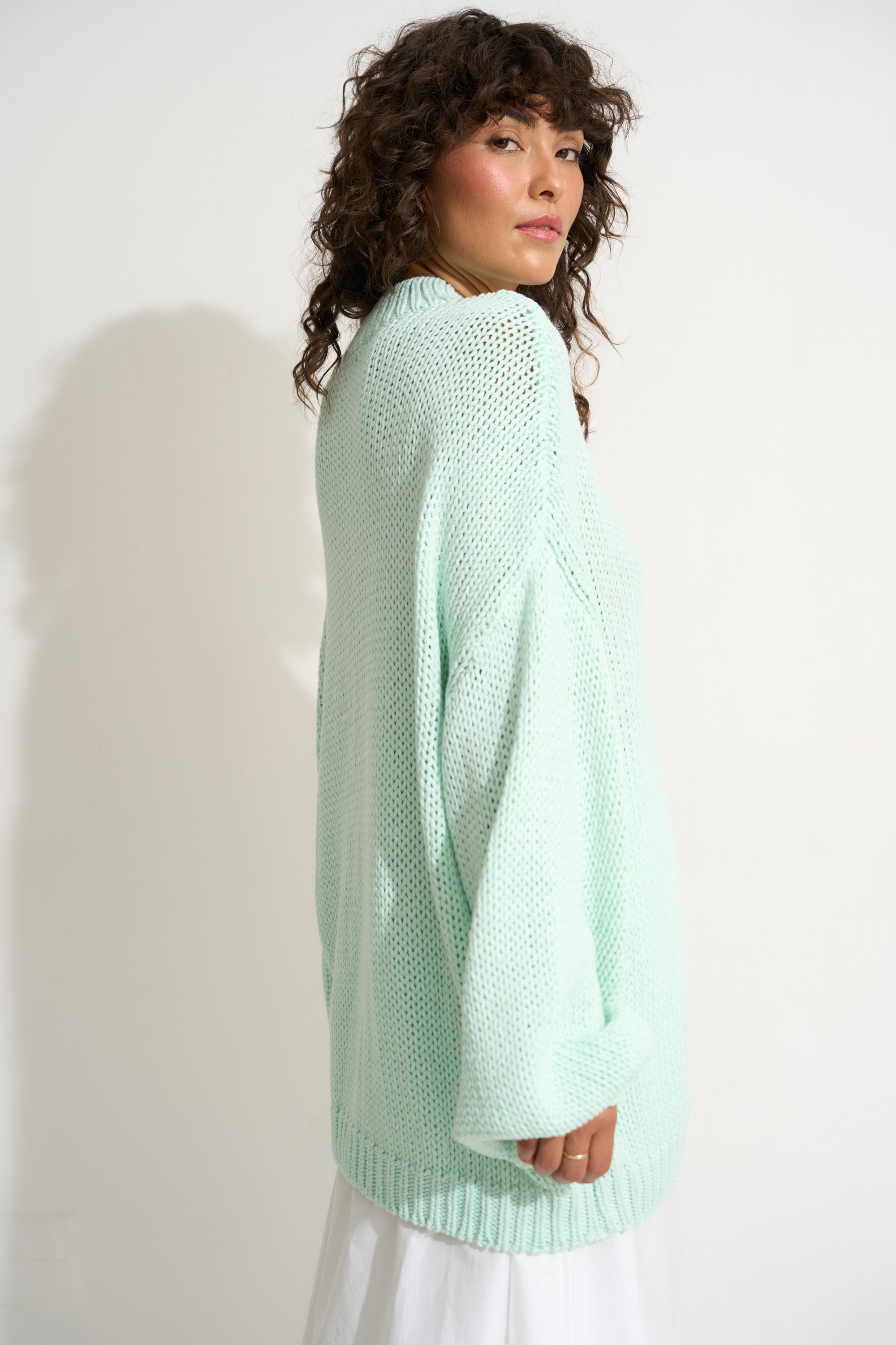 Bellamy Sweater - Seafoam