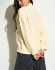 Bradley Oversized Turtleneck - Creme