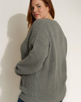 The Cardigan - Heather Grey