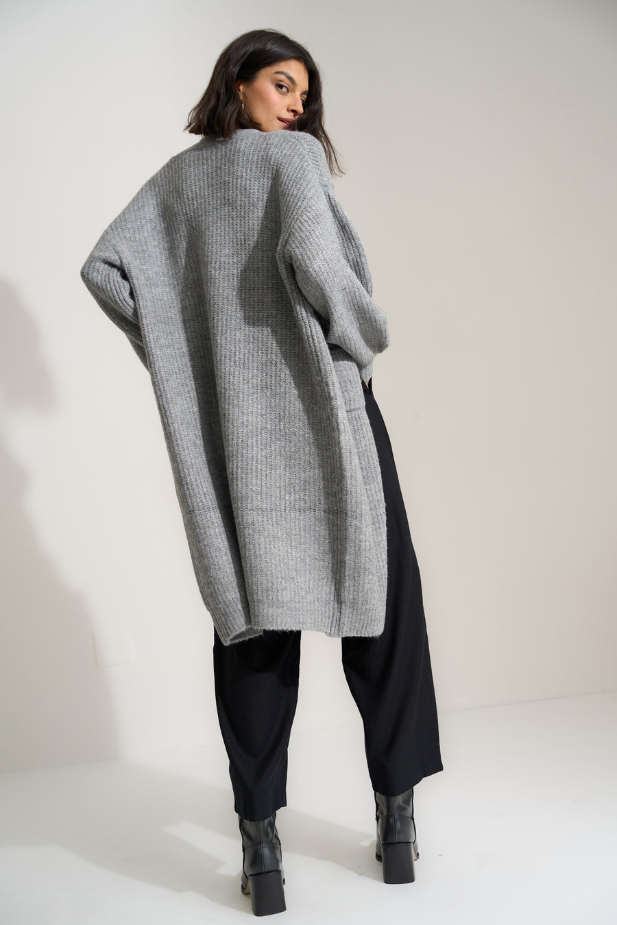 Cassie Duster - Grey