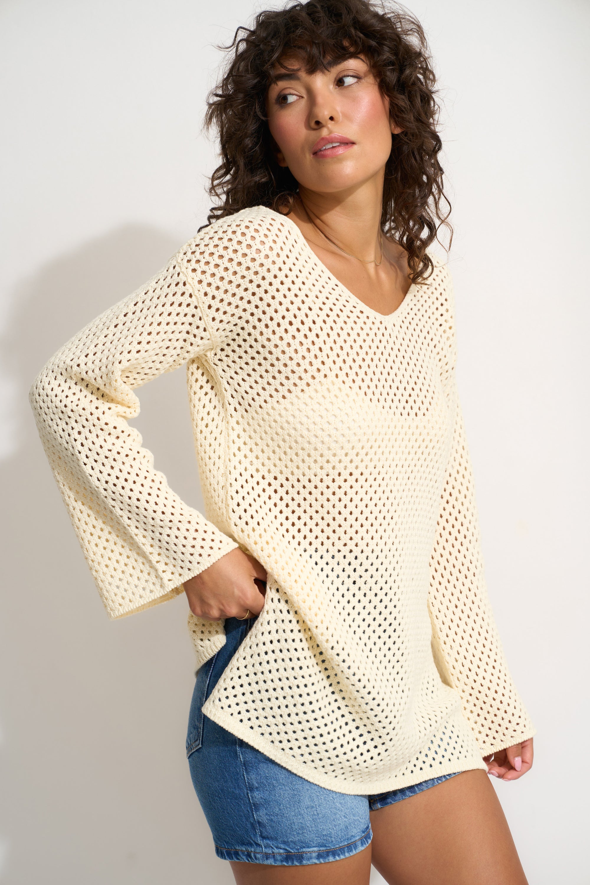 Ceci Tunic - Swan
