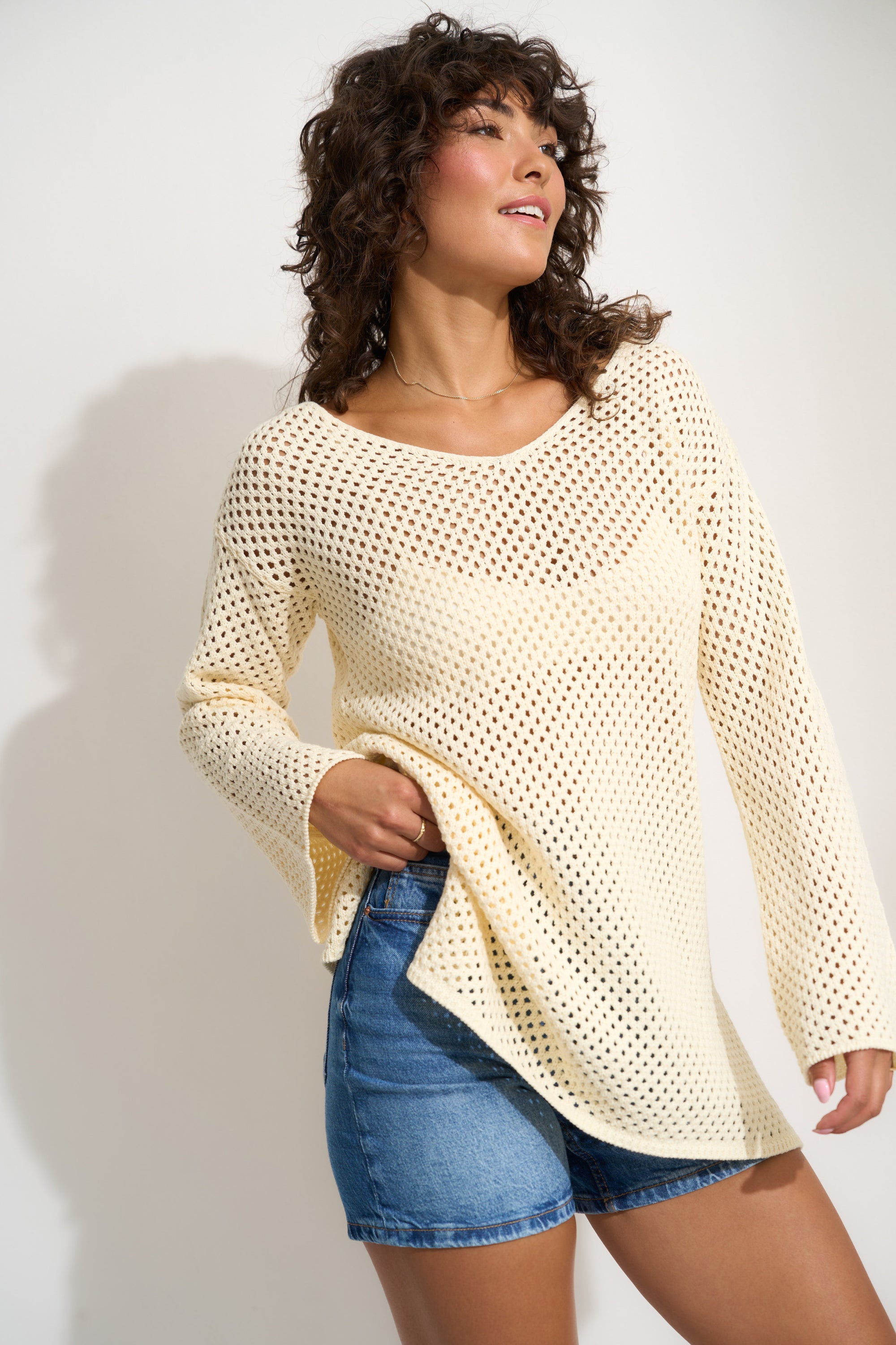Ceci Tunic - Swan