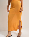 Clover Maxi Skirt - Clementine