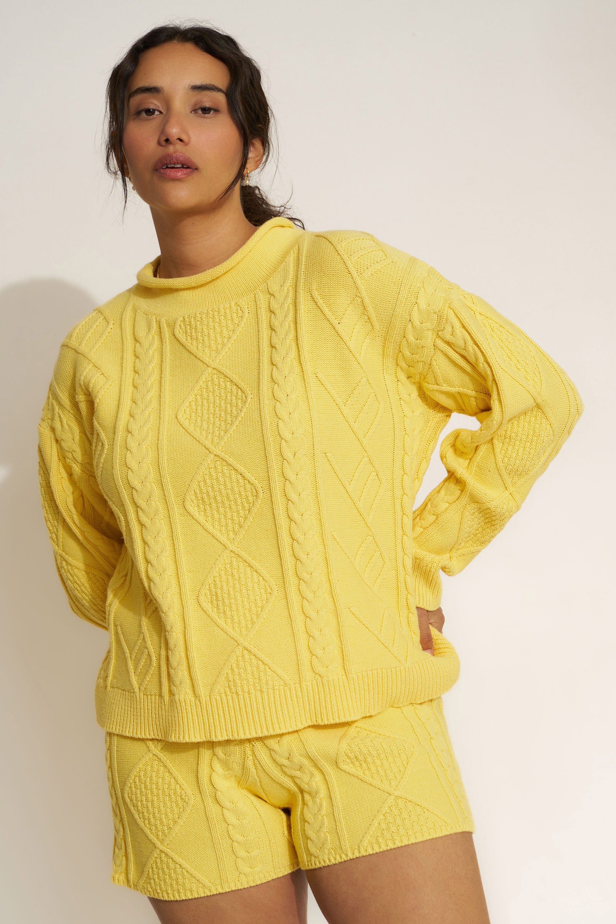 Daria Sweater - Butter Yellow