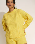 Daria Sweater - Butter Yellow