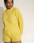 Daria Sweater - Butter Yellow