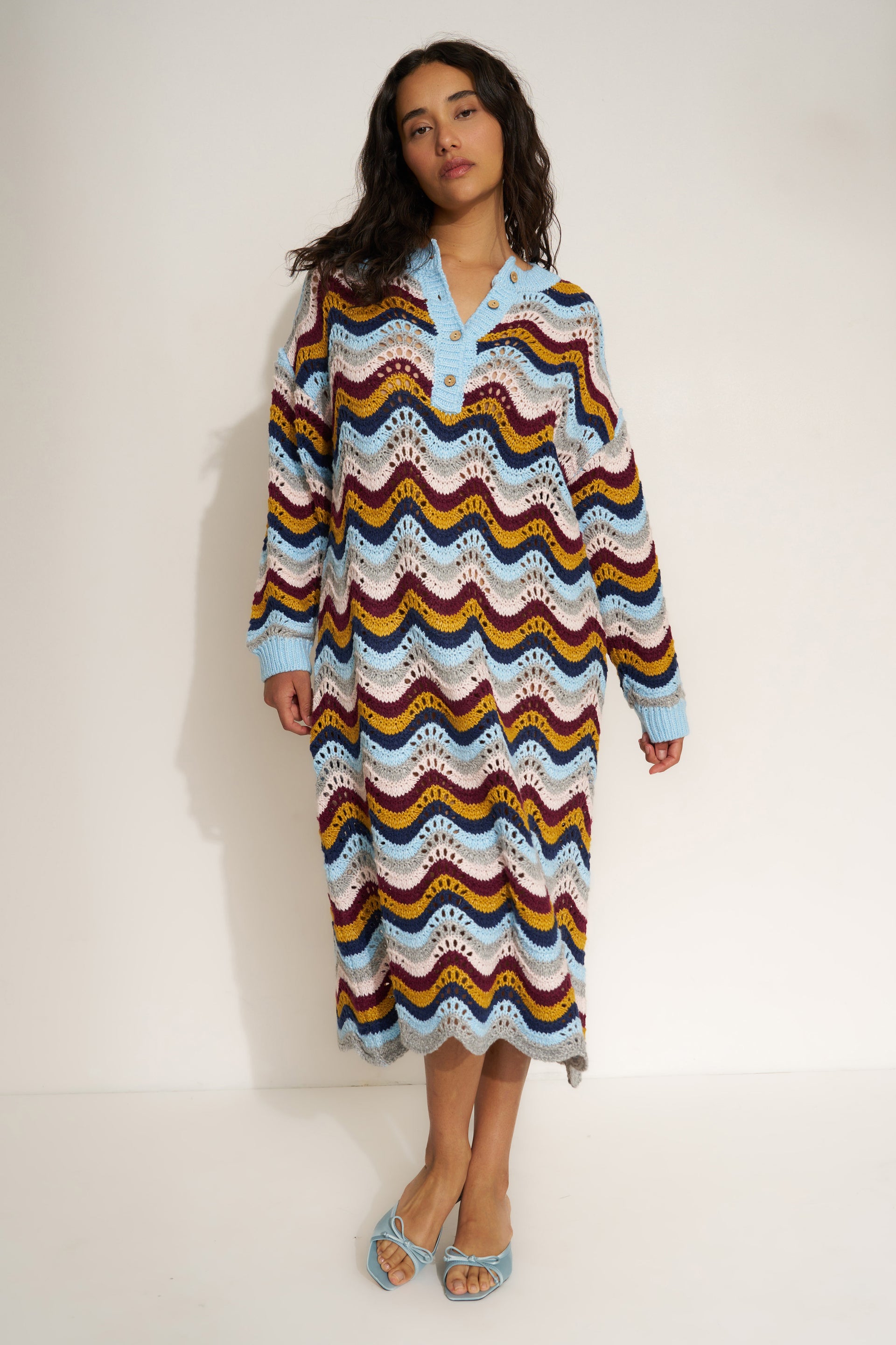 Callahan Women's Syd Midi Dress Xs - Knitwear Callahan Women's Syd Midi Dress Xs - Knitwear