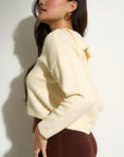 Camille Knit Pullover - Creme