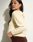 Camille Knit Pullover - Creme