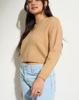 Camille Knit Pullover - Camel