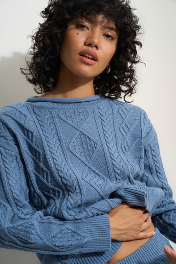 Daria Sweater - Blue