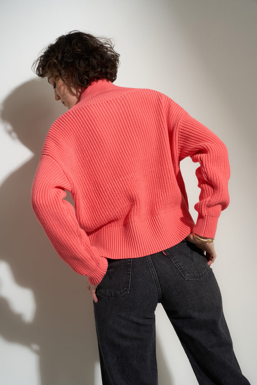 Erin Pullover - Coral