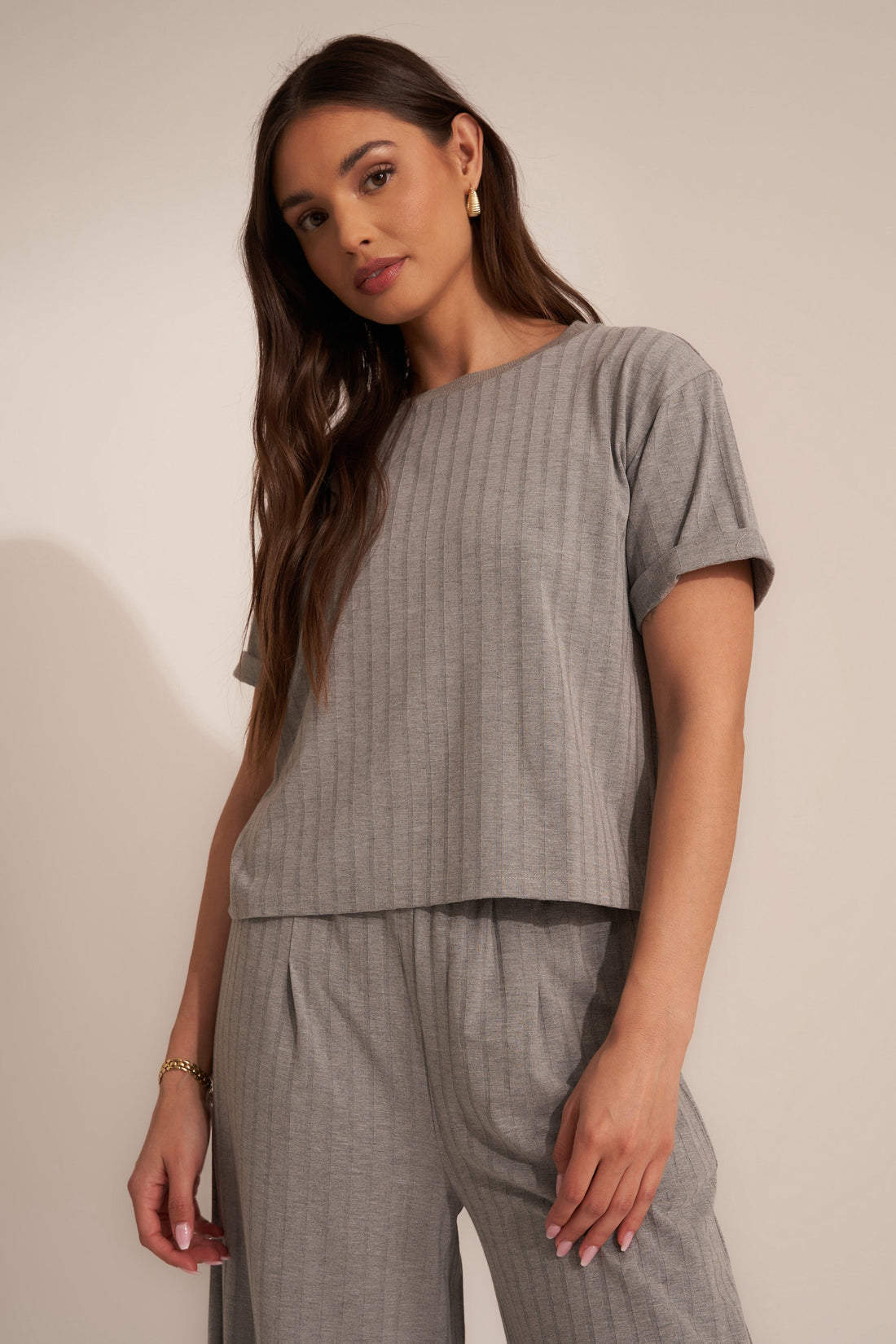 The Everyday Rib Set - Heather Grey