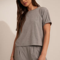 The Everyday Rib Set - Heather Grey