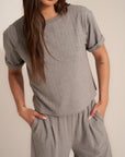 The Everyday Rib Set - Heather Grey