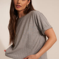 The Everyday Top - Heather Grey