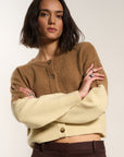 Fiona Cardigan - Raw Umber