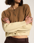 Fiona Cardigan - Raw Umber