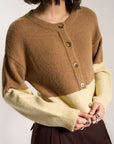 Fiona Cardigan - Raw Umber