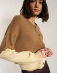 Fiona Cardigan - Raw Umber