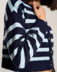 Fiona Cardigan - Sky Stripe