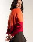 Fiona Cardigan - Red Orange