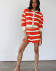 Fiona Set - Poppy Stripe