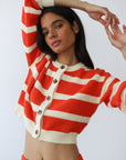 Fiona Set - Poppy Stripe