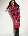 Frances Knit Bodycon - Navy