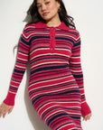 Frances Knit Bodycon - Navy
