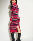 Frances Knit Bodycon - Navy